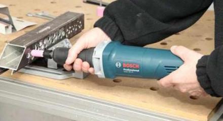 Test szlifierki prostej 
Bosch GGS 28 LP Professional