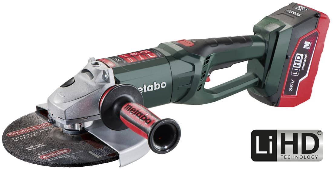 04_LiHD_Two-Handed_Battery-Powered_Angle_Grinder_230mm