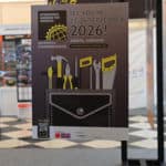 Plakat ogłaszający datę następnej edycji targów International Hardware Fair Indonesia: 23-26 września 2026, Dżakarta.