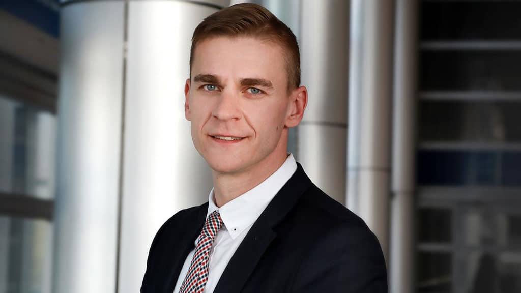 Portret Miłosza Jankowiaka, nowego dyrektora targów ITM INDUSTRY EUROPE 2026