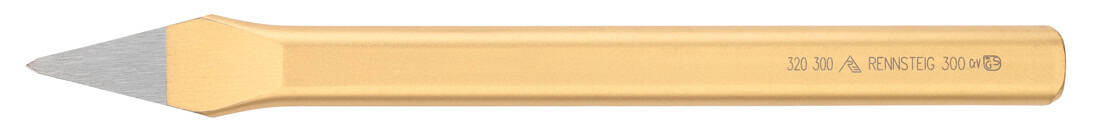 Wycinak ślusarski RENNSTEIG do ręcznej obróbki metalu, stal wysokostopowa hartowana