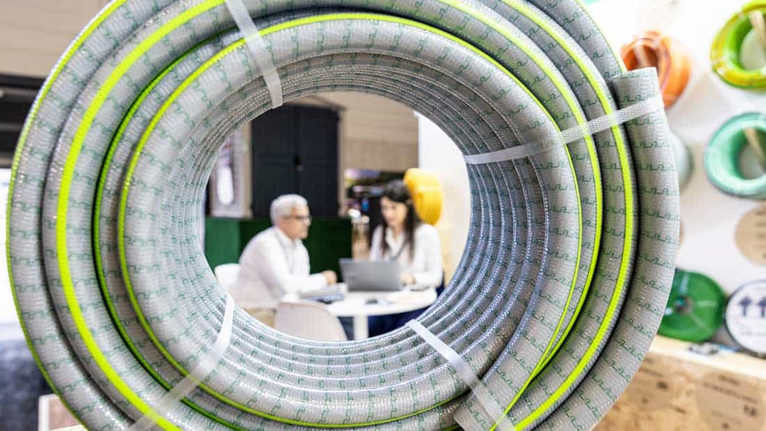 Wąż ogrodowy prezentowany na targach spoga+gafa – segment Creation&Care