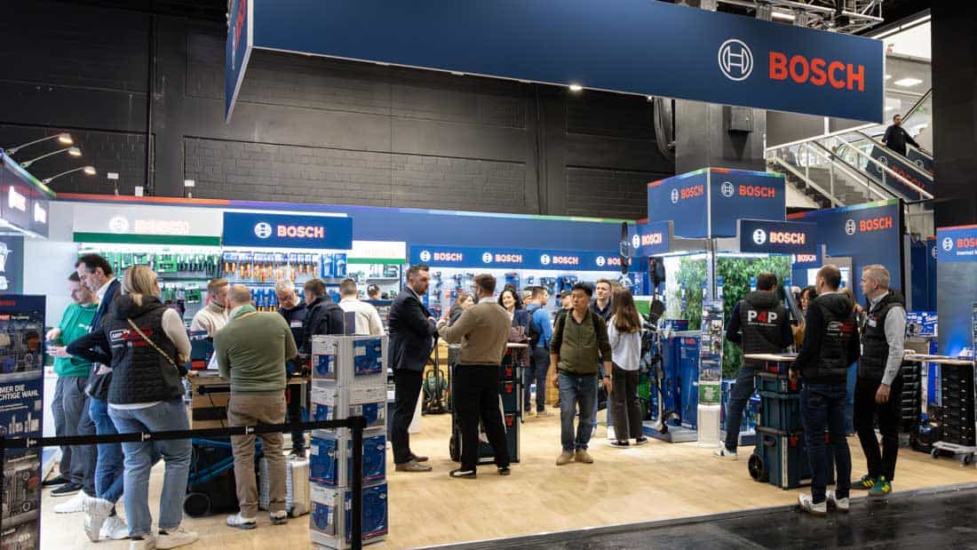 Stoisko Bosch Power Tools na targach EISENWARENMESSE 2026 – prezentacja narzędzi dla segmentu PRO i DIY