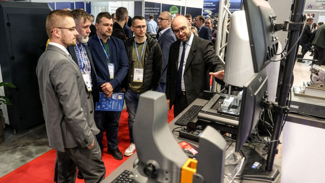 Prezentacja systemu pomiarowego i kontroli jakości na targach przemysłowych STOM 2026 w Kielcach