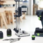 Mobilny statyw wiertarski MB 40 od Festool – precyzyjne wiercenie w każdych warunkach