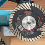 Test tarczy diamentowej Kinczyk Beton C1